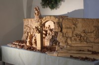 Weihnachtsausstellung im Franziskanerkloster in Arnau.