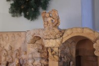 Vánoční výstava ve františkánském klášteře v Hostinném.