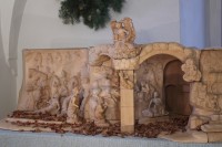 Weihnachtsausstellung im Franziskanerkloster in Arnau.