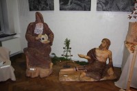 Vánoční výstava betlémů na staré radnici ve Dvoře Králové nad Labem.