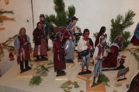 Vánoční výstava betlémů na staré radnici ve Dvoře Králové nad Labem.