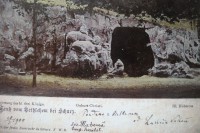 Braun's Nativity Scene on photo of 1900