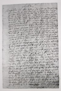 Dopis M. B. Brauna páteru Johanu Starckovi do Otzu ze 3. 8. 1718.
